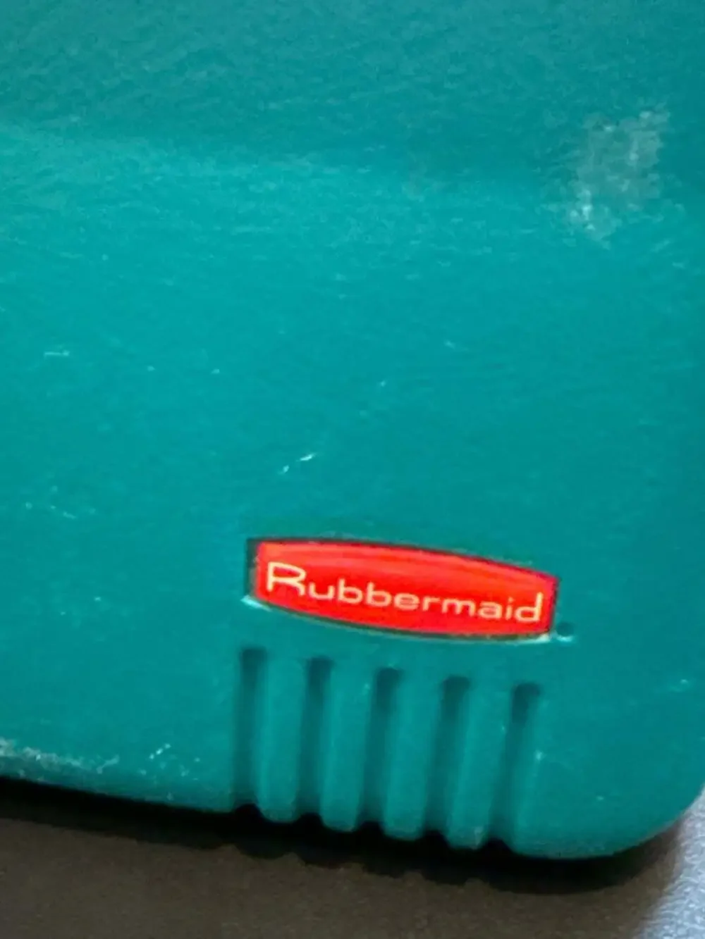 Vintage Rubbermaid Teal and Purple Personal Lunch Cooler